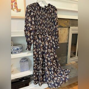 By the River Floral Maxi Dress